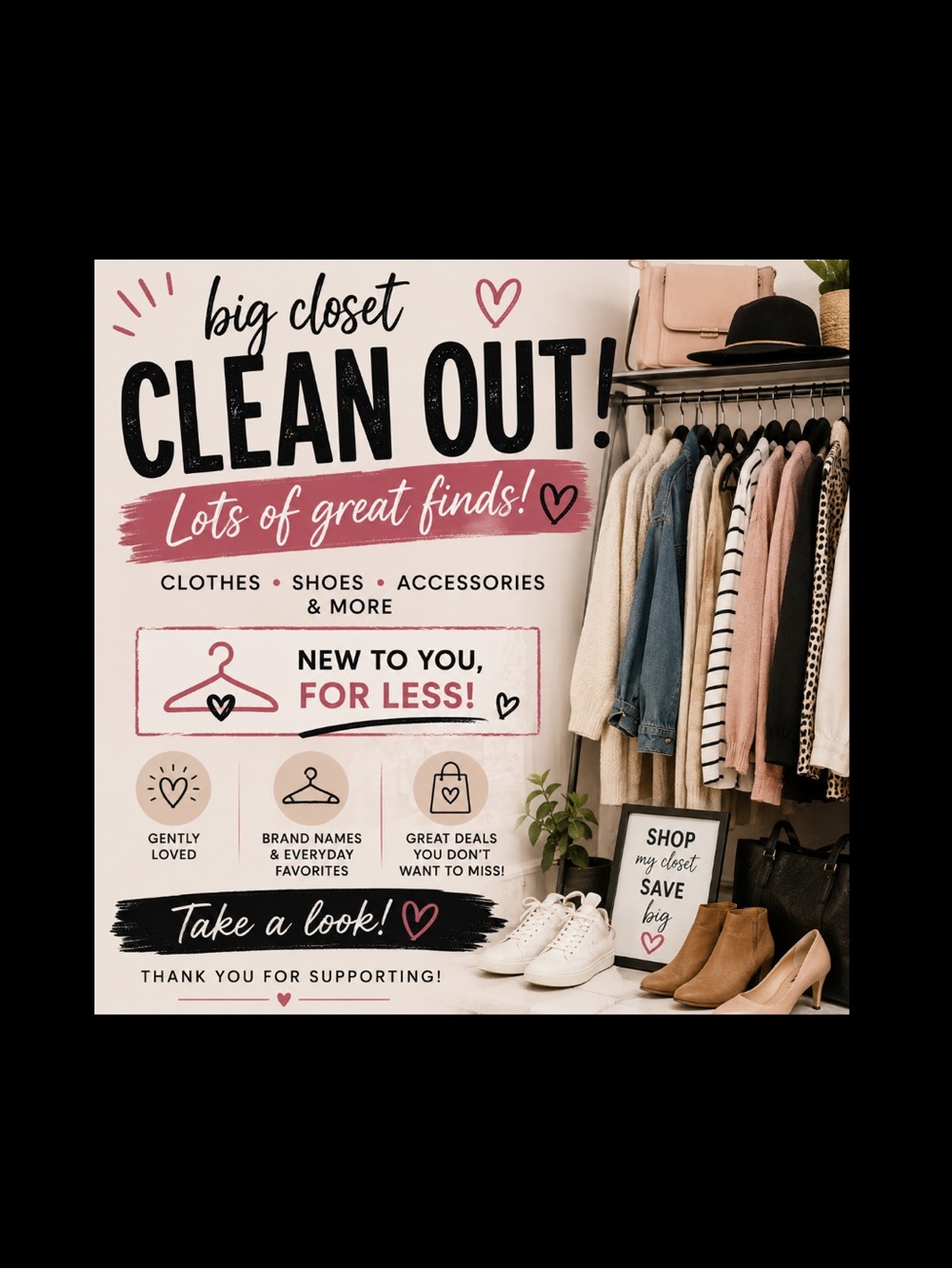 Closet Clean Out!!